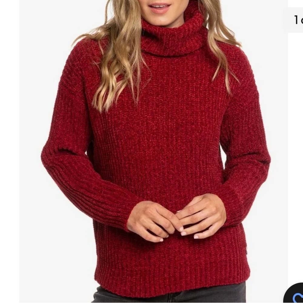 Roxy Velvet Morning Turtle Neck Sweater